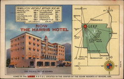 Now the Harris Hotel Postcard