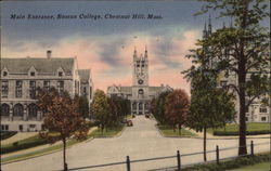 Boston College Postcard