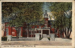 Central College for Women Lexington, MO Postcard Postcard