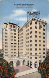 Willmore Apartments-Hotel, 3rd and Cedar Streets Postcard