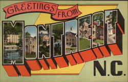Greetings from Montreat Postcard