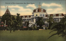 Convent of Mary Immaculate Key West, FL Postcard Postcard