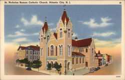 St. Nicholas Romas Catholic Church Postcard