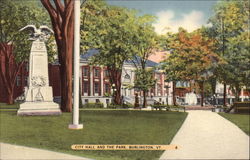 City Hall and the Park Postcard