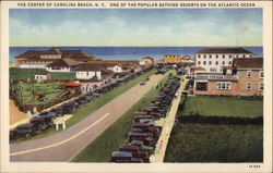 Center of Town Postcard