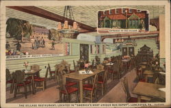 The Village Restaurant Postcard