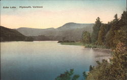 Echo Lake Plymouth, VT Postcard Postcard