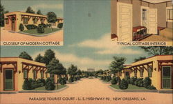 Paradise Tourist Court Postcard