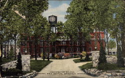 Administration Building, Central Bible Institute Postcard