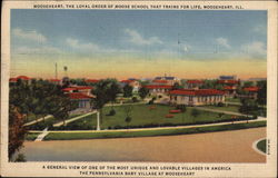Mooseheart, the Loyal Order of Moose School that Trains for Life Illinois Postcard Postcard
