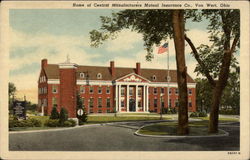 Home of Central Manufacturers Mutual Insurance Co Postcard