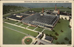 Industrial Rayon Corporation Plant Postcard