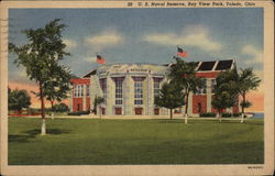 U.S. Naval Reserve, Bay View Park Postcard