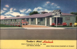 Tinler's Motel, Hialeah Postcard