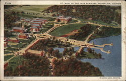 St. Mary of the Lake Seminary Mundelein, IL Postcard Postcard