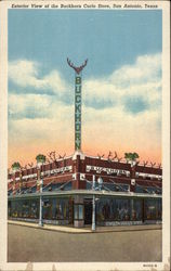 Exterior View of the Buckhorn Curio Store Postcard