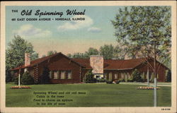 The Old Spinning Wheel Hinsdale, IL Postcard Postcard