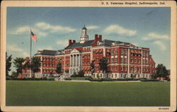 U.S. Veterans Hospital Postcard