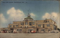 Weir Cook Airport Indianapolis, IN Postcard Postcard