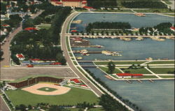 Al Lang Field in St. Petersburg Florida Postcard Postcard