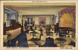 The Rendezvous, New Hotel jefferson St. Louis, MO Postcard Postcard