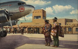 Municipal Airport Albuquerque, NM Postcard Postcard