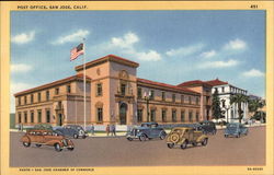 Post Office San Jose, CA Postcard Postcard