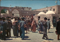 Entrance to Synagogue Courtyard Meron Israel