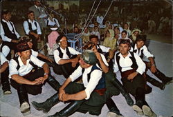Greek Dancers Rest after Dancing Crete Greece Greece, Turkey, Balkan States