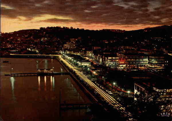 The City by Night Fort-de-France Martinique Caribbean Islands
