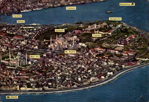 The Blue Mosque, St. Sophia and Topkapi Istanbul Turkey