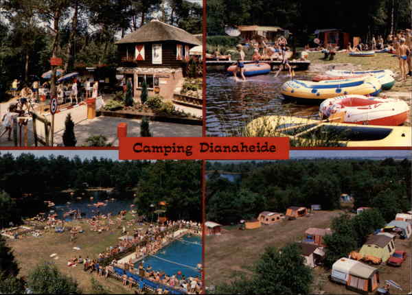 Camping At Dianaheide, With Views of the Holiday Park Amen Netherlands