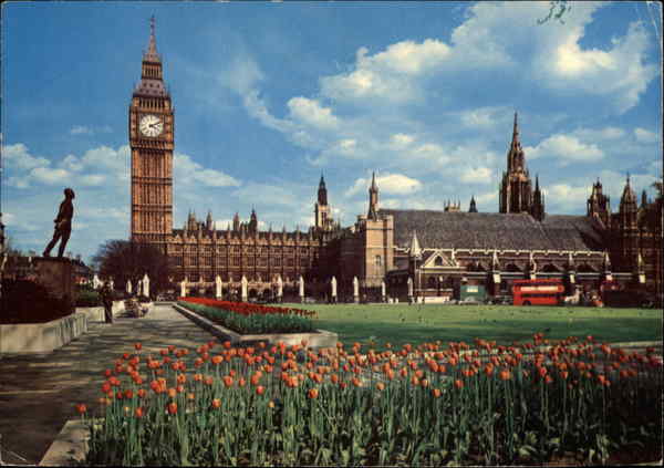 Big Ben and Parliament Square London England
