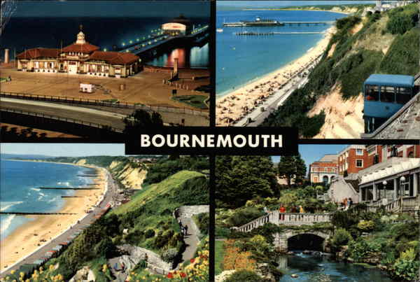 Views of Bournemouth England Dorset