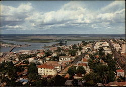 Overview of Monrovia Liberia Africa