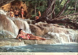 Beautiful Dunn's River Falls Postcard