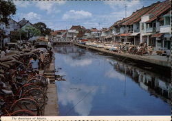 The downtown of Jakarta Postcard