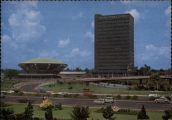 A Beautiful Scene at General Sudirman Postcard