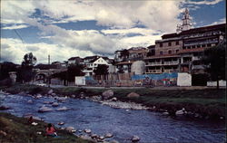 Tomebamba River Cuenca, Ecuador South America Postcard Postcard