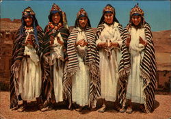 Picturesque Morocco - National Folklore Festival Postcard