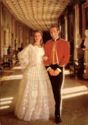 H. R. H. The Princess Anne and Captain Mark Phillips Postcard