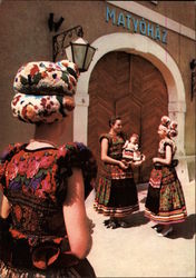 Popular Costume of Mezokovesd Postcard