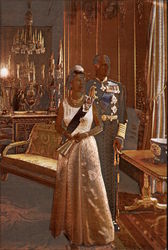H. M. Queen Elizabeth II and H. R. H. Duke of Edinburgh Royalty Postcard Postcard