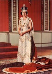 Her Majesty Queen Elizabeth II, Silver Jubilee 1977 Postcard