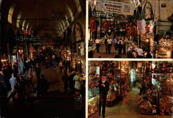 Views from the Grand Bazaar Istanbul, Turkey Greece, Turkey, Balkan States Postcard Postcard
