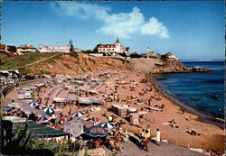 View of the Beach Postcard