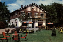 Flora - Hotel - Cafe - Restaurant Lunterseweg, The Netherlands Benelux Countries Postcard Postcard