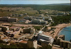 Partial View of Town Santa Ponsa, Mallorca Greece, Turkey, Balkan States Postcard Postcard