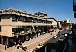 View Down Street Postcard