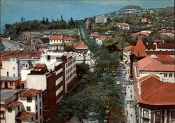 Partial View of the Town Postcard